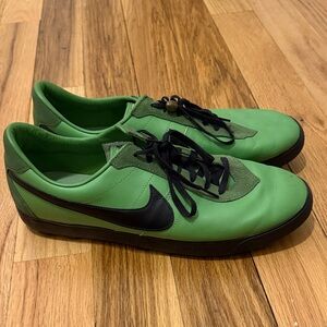 Bode Nike Men's Black and Green Sneakers